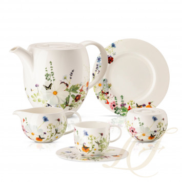 Кофейный сервиз на 6 персон коллекции Brillance Grand Air бренда Rosenthal