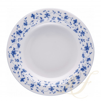 Тарелка суповая 23см коллекции Form 1382 Blaublüten бренда Rosenthal
