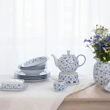 Блюдо овальное 32см коллекции Form 1382 Blaublüten бренда Rosenthal