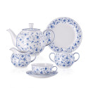 Чайный сервиз на 6 персон коллекции Form 1382 Blaublüten бренда Rosenthal