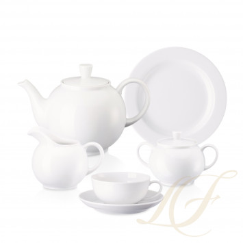 Чайный сервиз на 6 персон коллекции Form 1382 бренда Rosenthal