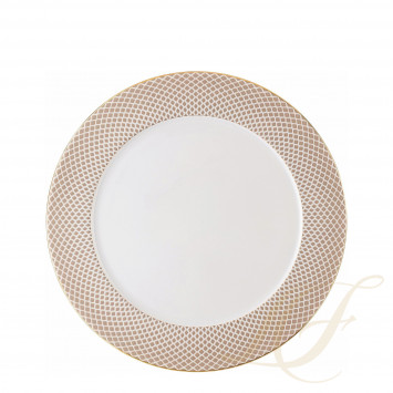Тарелка подстановочная 33см коллекции Francis Carreau Beige бренда Rosenthal