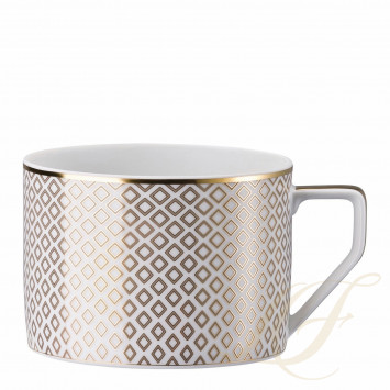 Чашка чайная с блюдцем 0,23л коллекции Francis Carreau Beige бренда Rosenthal