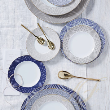 Столовый сервиз на 6 персон коллекции Francis Carreau Bleu бренда Rosenthal