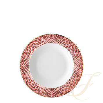 Тарелка суповая 22см коллекции Francis Carreau Rouge бренда Rosenthal