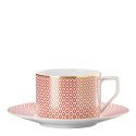 Чашка чайная с блюдцем 0,23л коллекции Francis Carreau Rouge бренда Rosenthal