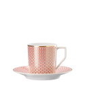 Чашка кофейная с блюдцем 0,18л коллекции Francis Carreau Rouge бренда Rosenthal