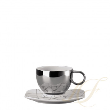 Чашка эспрессо с блюдцем 0,09л коллекции Free Spirit Stars бренда Rosenthal