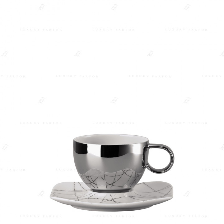 Чашка эспрессо с блюдцем 0,09л коллекции Free Spirit Stars бренда Rosenthal