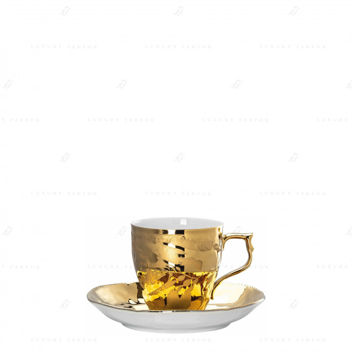 Чашка эспрессо с блюдцем 0,09л коллекции Heritage Midas бренда Rosenthal