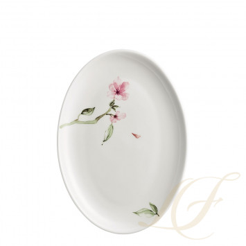 Блюдо овальное 30см коллекции Jade Magnolie бренда Rosenthal