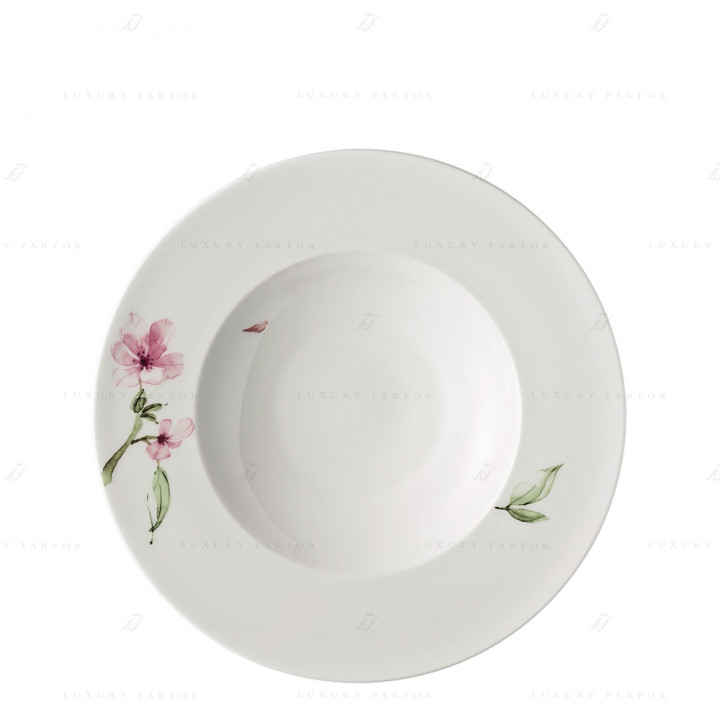 Тарелка для спагетти 29см коллекции Jade Magnolie бренда Rosenthal
