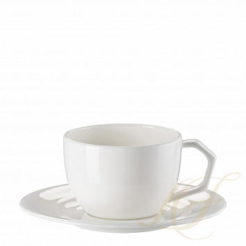 Чашка чайная с блюдцем 0,22л коллекции Jade Sphera бренда Rosenthal