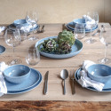 Тарелка гурман 26см коллекции Joyn Denim Blue бренда Rosenthal