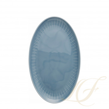 Блюдо овальное 38см коллекции Joyn Denim Blue бренда Rosenthal