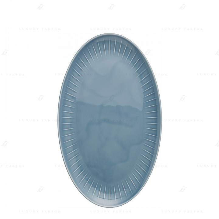 Блюдо овальное 38см коллекции Joyn Denim Blue бренда Rosenthal