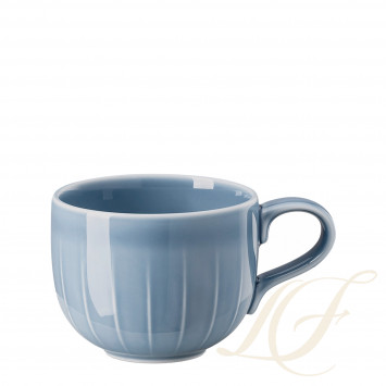 Чашка кофейная с блюдцем 0,2л коллекции Joyn Denim Blue бренда Rosenthal