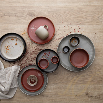 Тарелка гурман 26см коллекции Joyn Iron бренда Rosenthal