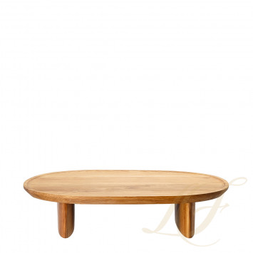 Поднос на ножке 35x30см коллекции Junto Holz бренда Rosenthal