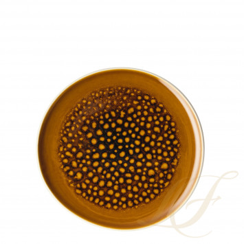 Тарелка 25см коллекции Junto Amber бренда Rosenthal