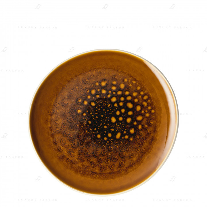 Тарелка 27см коллекции Junto Amber бренда Rosenthal