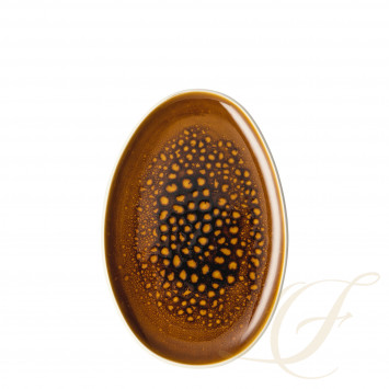 Блюдо овальное 28см коллекции Junto Amber бренда Rosenthal