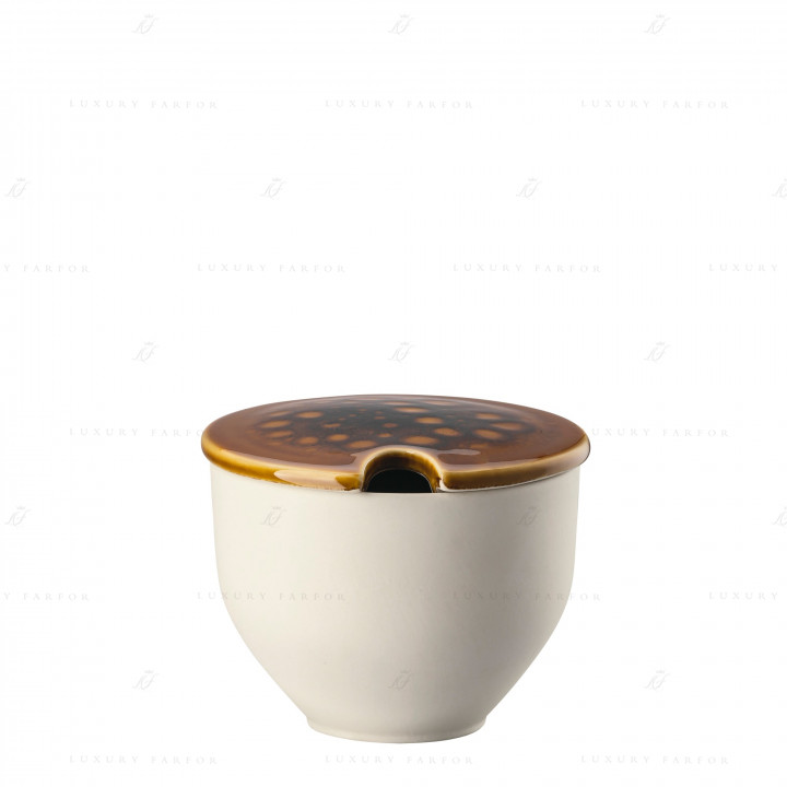 Сахарница 0,25л коллекции Junto Amber бренда Rosenthal