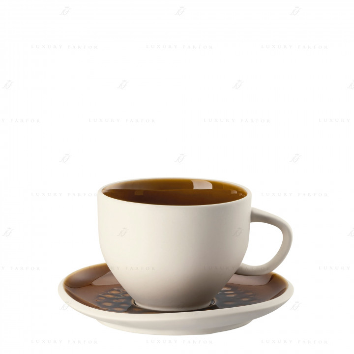 Чашка с блюдцем 0,33л коллекции Junto Amber бренда Rosenthal