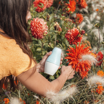 Ваза 10см коллекции Junto Aquamarine бренда Rosenthal