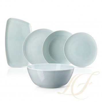 Столовый сервиз на 6 персон коллекции Junto Opal Green бренда Rosenthal