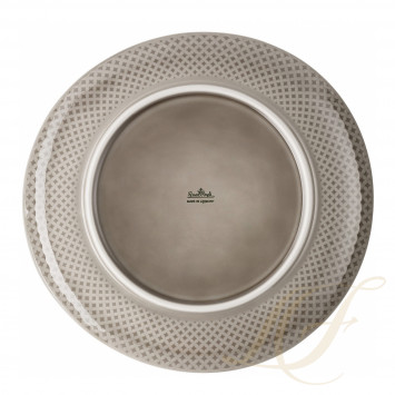 Тарелка 27см коллекции Junto Pearl Grey бренда Rosenthal