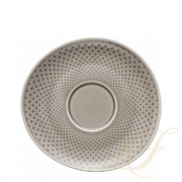 Чашка кофейная с блюдцем 0,23л коллекции Junto Pearl Grey бренда Rosenthal