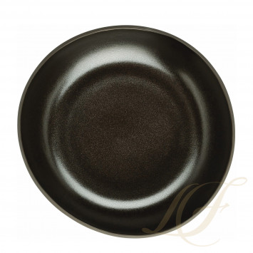 Тарелка глубокая 22см коллекции Junto Slate Grey бренда Rosenthal