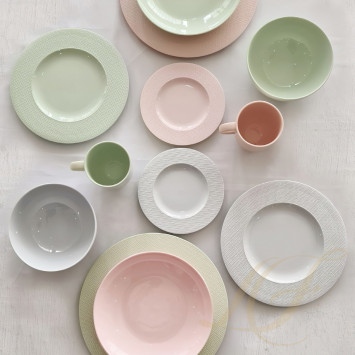 Тарелка десертная 17см коллекции Kumi Mint Tone бренда Rosenthal