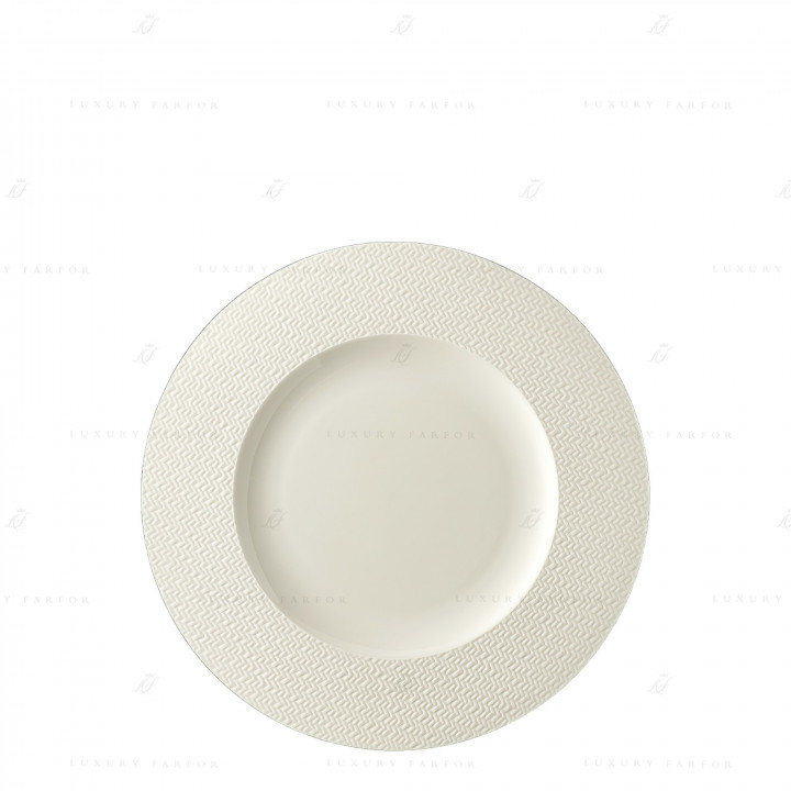 Тарелка закусочная 23см коллекции Kumi White Tone бренда Rosenthal