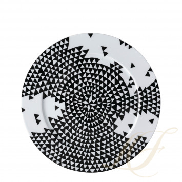 Тарелка подстановочная 33см коллекции Magic Garden Black Seeds бренда Rosenthal