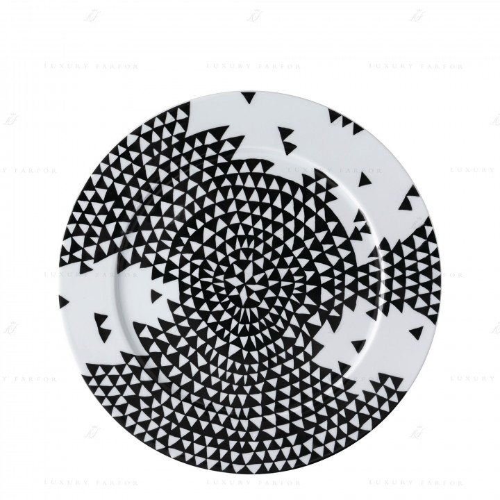 Тарелка подстановочная 33см коллекции Magic Garden Black Seeds бренда Rosenthal