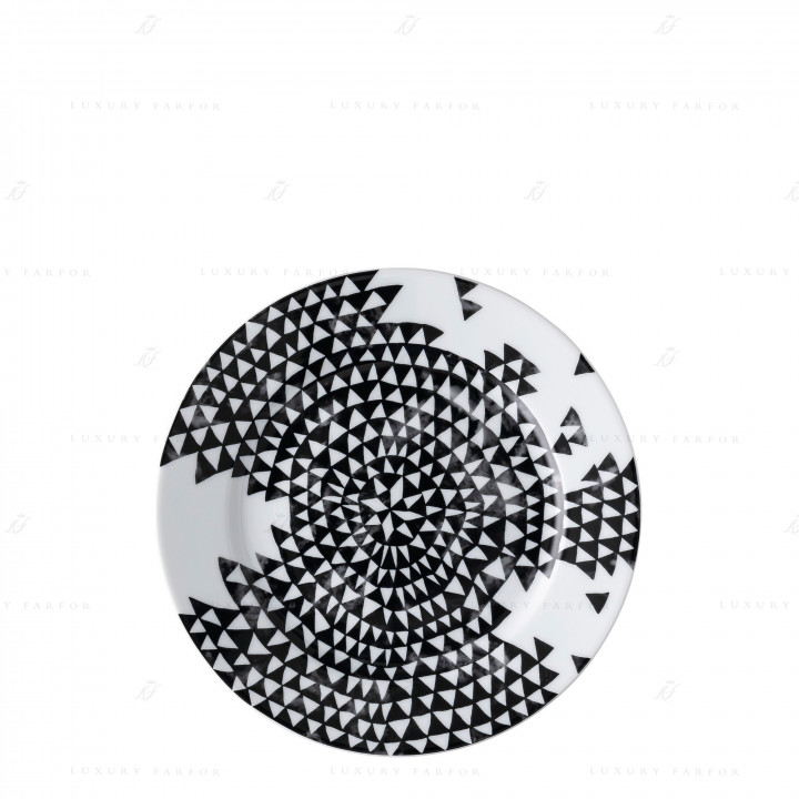 Тарелка закусочная 21см коллекции Magic Garden Black Seeds бренда Rosenthal