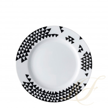Тарелка главная 28см коллекции Magic Garden Black Seeds бренда Rosenthal