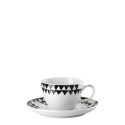 Чашка эспрессо с блюдцем 0,08л коллекции Magic Garden Black Seeds бренда Rosenthal