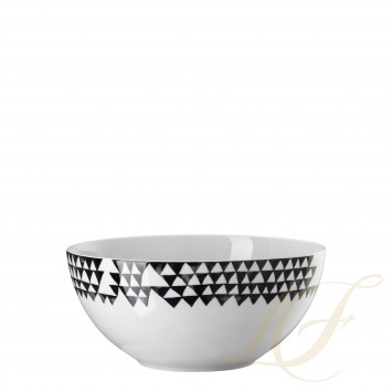 Салатник 24см коллекции Magic Garden Black Seeds бренда Rosenthal