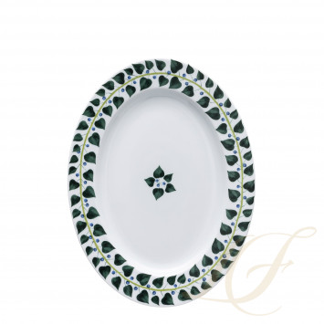 Блюдо овальное 32см коллекции Magic Garden Foliage бренда Rosenthal