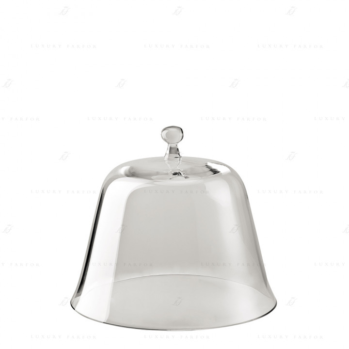 Стеклянный колпак для тарелке тортовой на ножке 31,5см коллекции Maria Pink Rose бренда Rosenthal