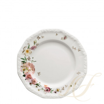 Тарелка главная 25см коллекции Maria Pink Rose бренда Rosenthal