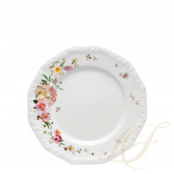 Тарелка главная 26см коллекции Maria Pink Rose бренда Rosenthal