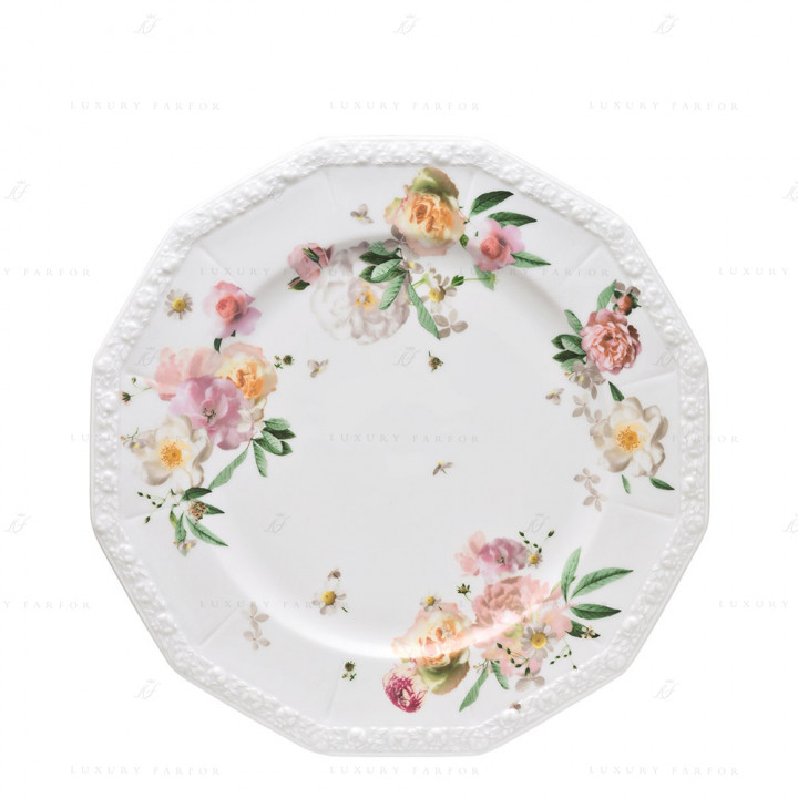 Тарелка подстановочная 31см коллекции Maria Pink Rose бренда Rosenthal