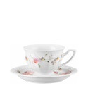 Чашка кофейная с блюдцем 0,14л коллекции Maria Pink Rose бренда Rosenthal