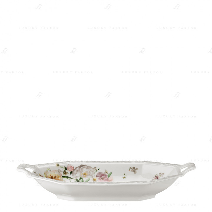 Корзинка для хлеба 36,5см коллекции Maria Pink Rose бренда Rosenthal