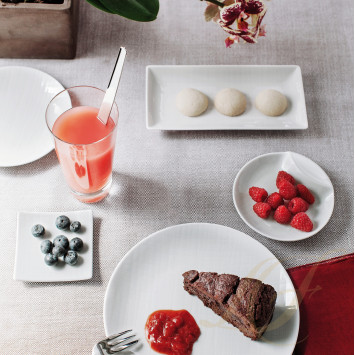 Тарелка 24см коллекции Mesh бренда Rosenthal