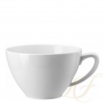 Чашка Café au Lait с блюдцем 0,44л коллекции Mesh бренда Rosenthal